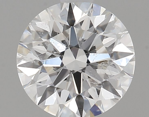 0.55 carat F-SI2 Excellent cut Natūralus Round Deimantas (1)