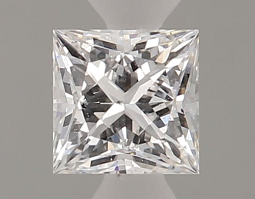 0.33 carat D-SI2 Natūralus Princess Deimantas (1)