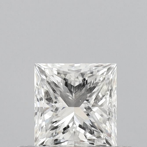 0.51 carat H-SI1 Natūralus Princess Deimantas (1)
