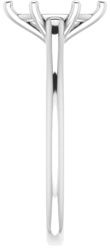 Sužadėtuvių Žiedas „Solitaire“ 585 Baltojo Aukso Marquise 9mm x 4.5mm (4)