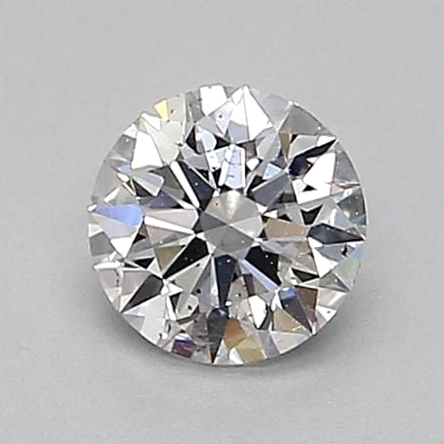 0.41 carat E-SI2 Excellent cut Natūralus Round Deimantas (1)