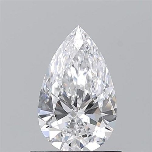 0.7 carat D-SI1 Natūralus Pear Deimantas (1)
