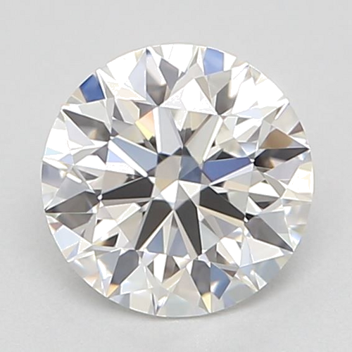 0.5 carat F-VVS2 Excellent cut Natūralus Round Deimantas (1)