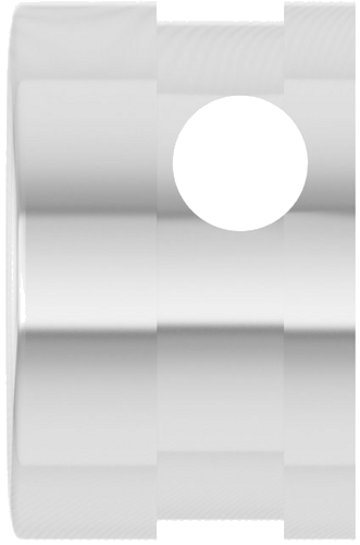 Sterling Silver 7 mm Round Bezel-Set Slide Pendant Mounting (3)