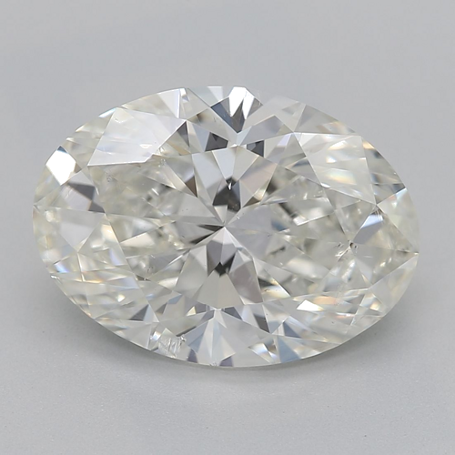 2.53 carat J-SI2 Natūralus Oval Deimantas (1)
