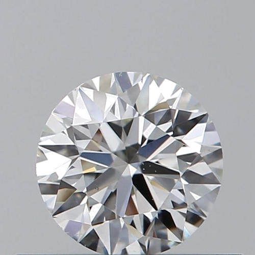 0.4 carat I-SI1 Very Good cut Natūralus Round Deimantas (1)