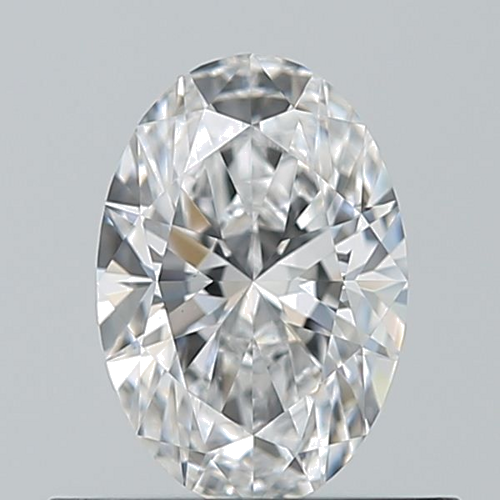 0.5 carat D-VS1 Natūralus Oval Deimantas (1)
