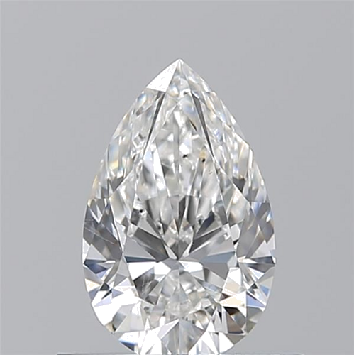 0.61 carat G-SI1 Natūralus Pear Deimantas (1)