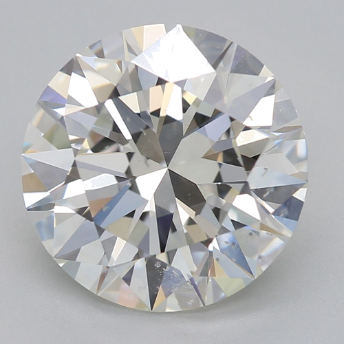 3.02 carat I-SI1 Excellent cut Natūralus Round Deimantas (1)