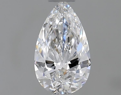 0.52 carat D-VS1 Natūralus Pear Deimantas (1)