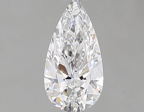 0.34 carat E-VVS2 Natūralus Pear Deimantas (1)