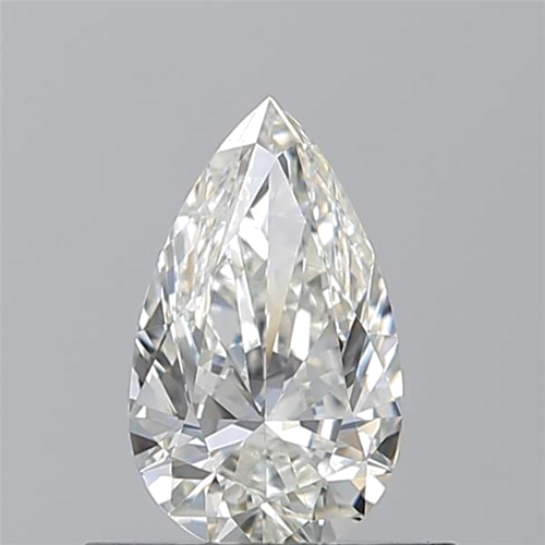 0.5 carat H-VS1 Natūralus Pear Deimantas (1)