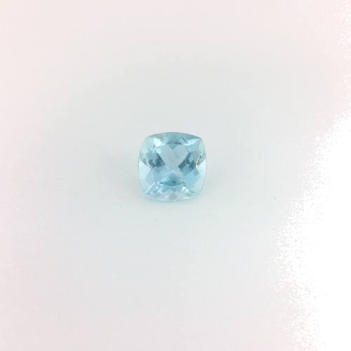 0.49 carat BLUE Cushion Aquamarine (1)
