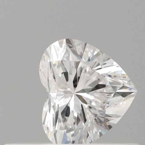 0.31 carat D-VVS2 Natūralus Heart Deimantas (1)