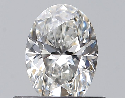 0.46 carat F-VS1 Natūralus Oval Deimantas (1)