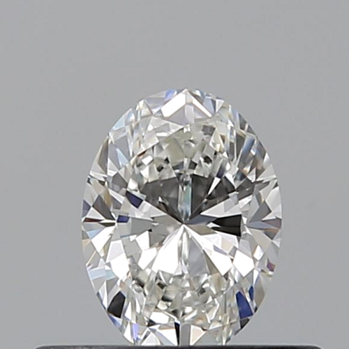 0.33 carat G-VVS2 Natūralus Oval Deimantas (1)