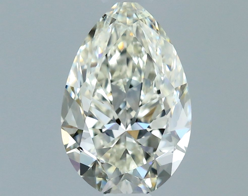 0.64 carat J-VVS1 Natūralus Pear Deimantas (1)