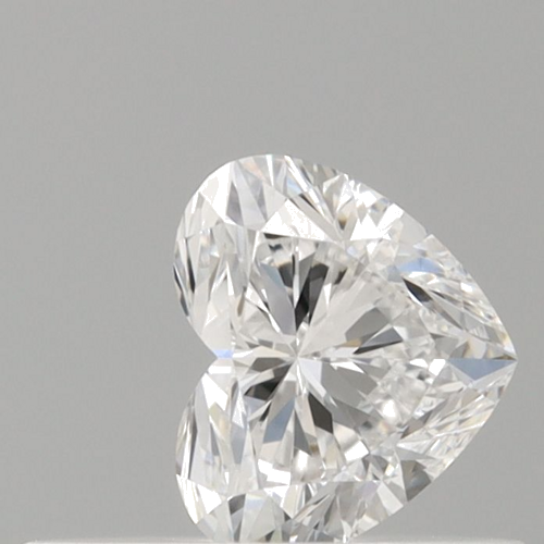 0.31 carat D-VVS1 Natūralus Heart Deimantas (1)