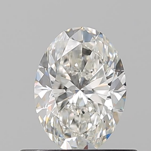 0.5 carat H-VVS2 Natūralus Oval Deimantas (1)