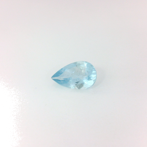 0.69 carat BLUE Pear Aquamarine (1)