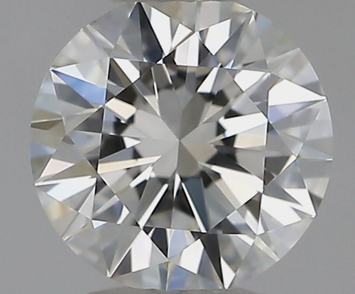 0.53 carat H-VVS2 Excellent cut Natūralus Round Deimantas (1)