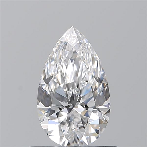 0.73 carat D-VS2 Natūralus Pear Deimantas (1)