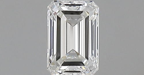 0.37 carat F-VVS2 Natūralus Emerald Deimantas (1)