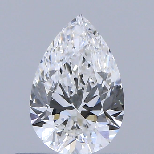 0.38 carat E-VS1 Natūralus Pear Deimantas (1)