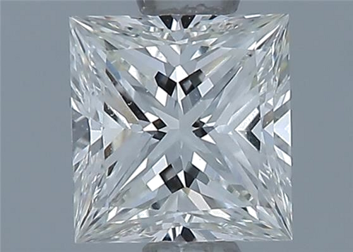 0.58 carat I-VVS1 Natūralus Princess Deimantas (1)