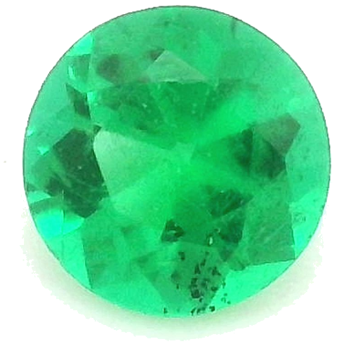 0.2 carat GREEN Round Smaragdas (1)