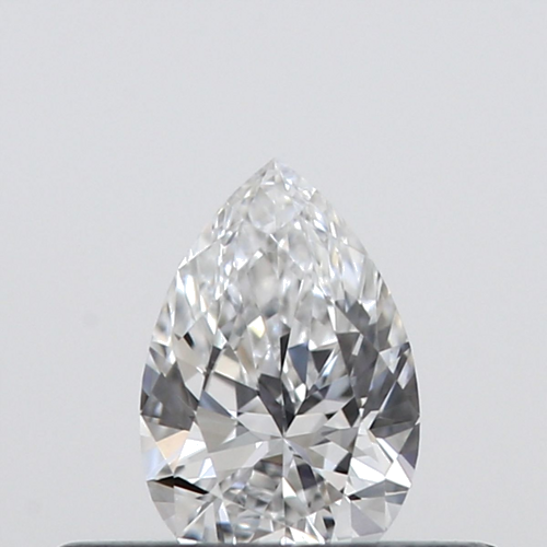 0.23 carat D-VS1 Natūralus Pear Deimantas (1)