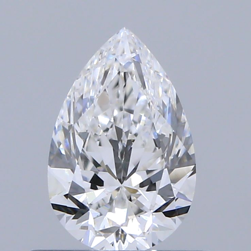 0.53 carat E-VS1 Natūralus Pear Deimantas (1)