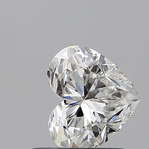0.67 carat H-SI1 Natūralus Heart Deimantas (1)