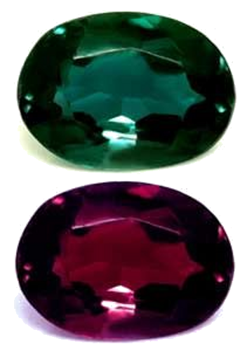 0.11 carat GREEN Oval Alexandrite (1)