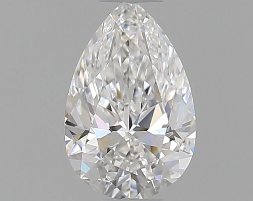 0.31 carat E-VVS2 Natūralus Pear Deimantas (1)