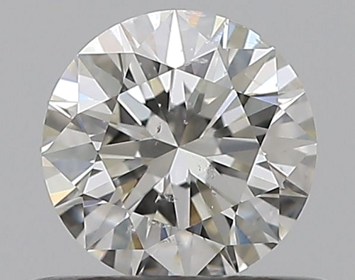 0.5 carat H-SI2 Excellent cut Natūralus Round Deimantas (1)