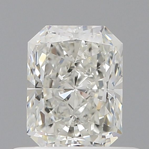 0.5 carat H-VVS1 Natūralus Radiant Deimantas (1)