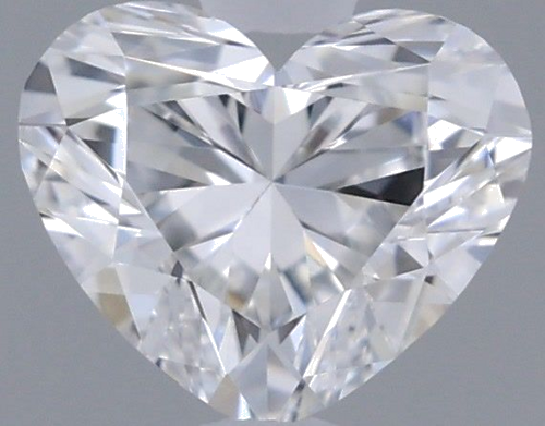 0.35 carat E-VVS2 Natūralus Heart Deimantas (1)