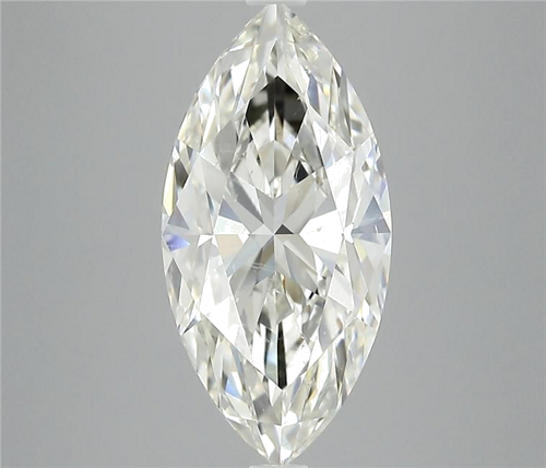 4.01 carat K-SI1 Natūralus Marquise Deimantas (1)