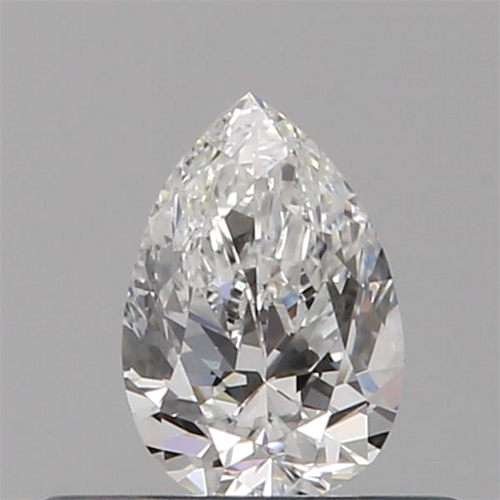0.3 carat E-VVS2 Natūralus Pear Deimantas (1)