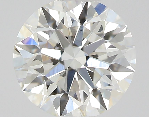 0.52 carat H-VVS1 GD cut Natūralus Round Deimantas (1)
