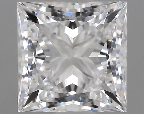 0.54 carat D-VS2 Natūralus Princess Deimantas (1)
