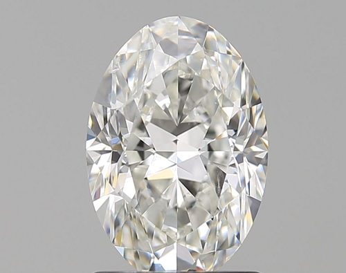 1.51 carat H-SI1 Natūralus Oval Deimantas (1)