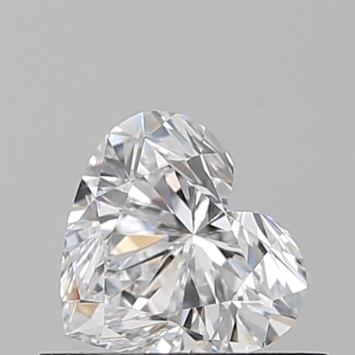 0.5 carat D-IF Natūralus Heart Deimantas (1)