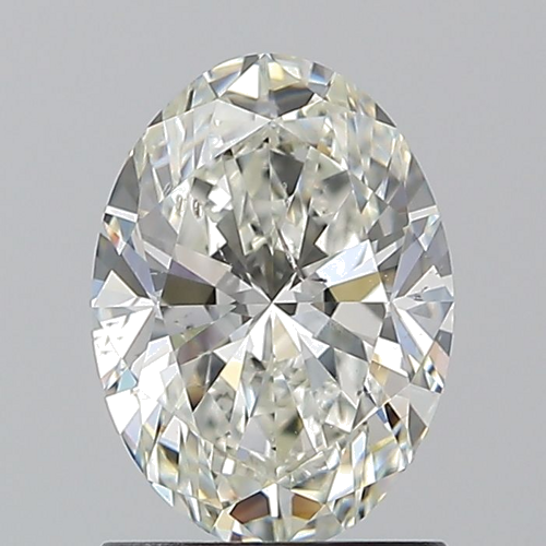 1.3 carat I-SI2 Natūralus Oval Deimantas (1)