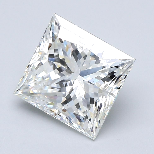 4.1 carat H-VS2 Natūralus Princess Deimantas (1)