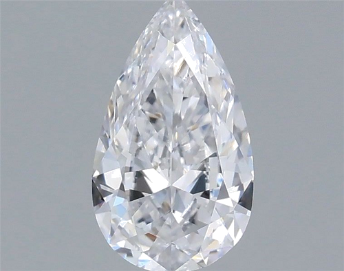 0.32 carat D-VS2 Natūralus Pear Deimantas (1)