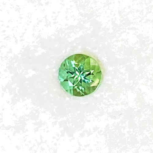 0.48 carat GREEN Round Tourmaline (1)