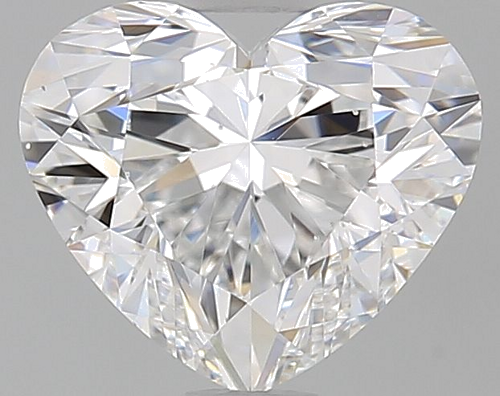 0.96 carat E-SI1 Natūralus Heart Deimantas (1)