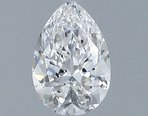 0.38 carat D-IF Natūralus Pear Deimantas (1)